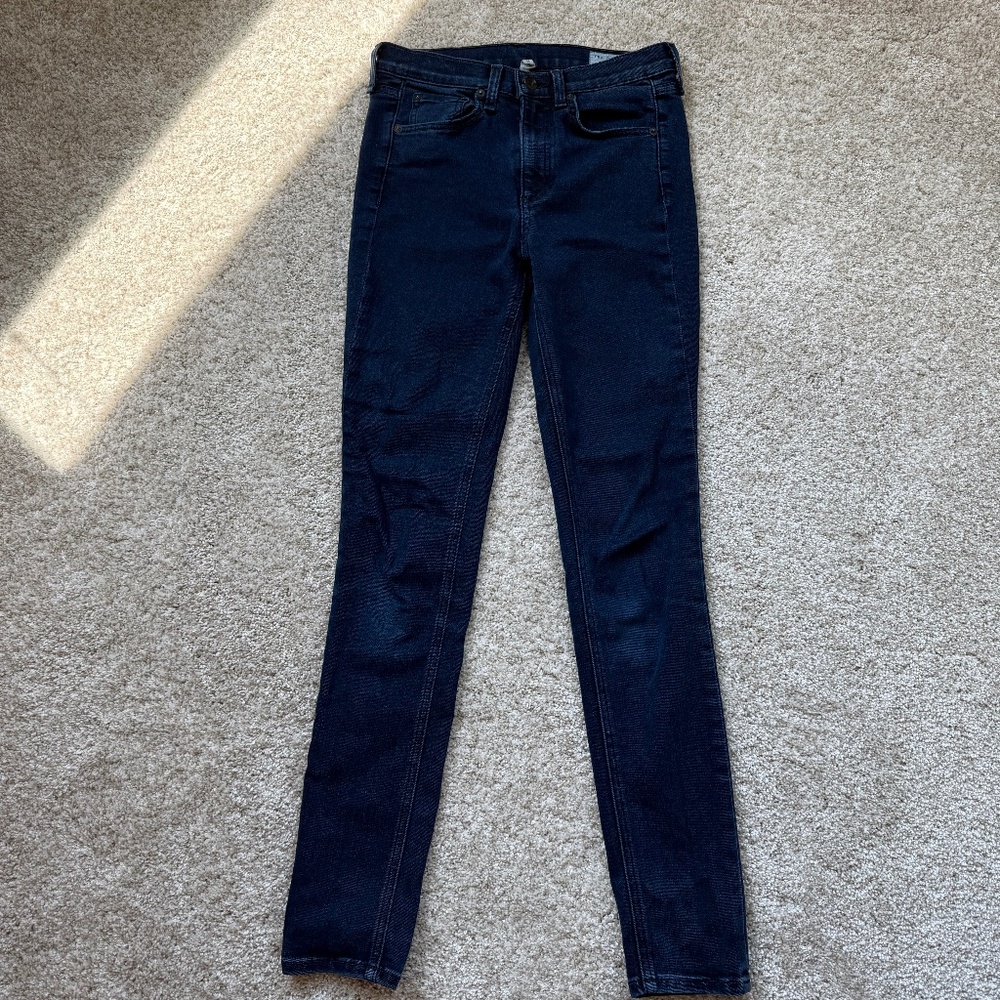 Rag and Bone | High Rise Skinny | Dark wash | size 25